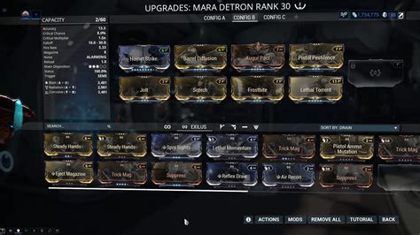 warframe change exilus polarity